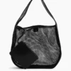 Hobo-Tasche aus Netzstoff