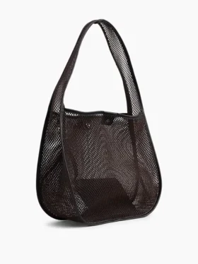 Hobo-Tasche aus Netzstoff