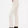 Hoch taillierte Slim-Straight-Hose aus Cord im 90er-Jahre-Stil
