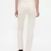 Hoch taillierte Slim-Straight-Hose aus Cord im 90er-Jahre-Stil