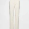 Hoch taillierte Slim-Straight-Hose aus Cord im 90er-Jahre-Stil