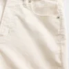 Hoch taillierte Slim-Straight-Hose aus Cord im 90er-Jahre-Stil