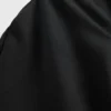 Hoch taillierte, weit geschnittene Hose aus Doppelstrick