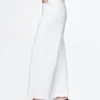 Hoch taillierte, weit geschnittene Knöchellange Jeans