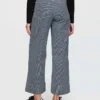 Hoch taillierte, weit geschnittene Knöchellange Jeans