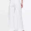 Hoch taillierte, weit geschnittene Knöchellange Jeans