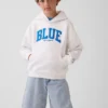 Holen Sie sich den blauen „Kids Vintagesoft Relaxed“ Hoodie
