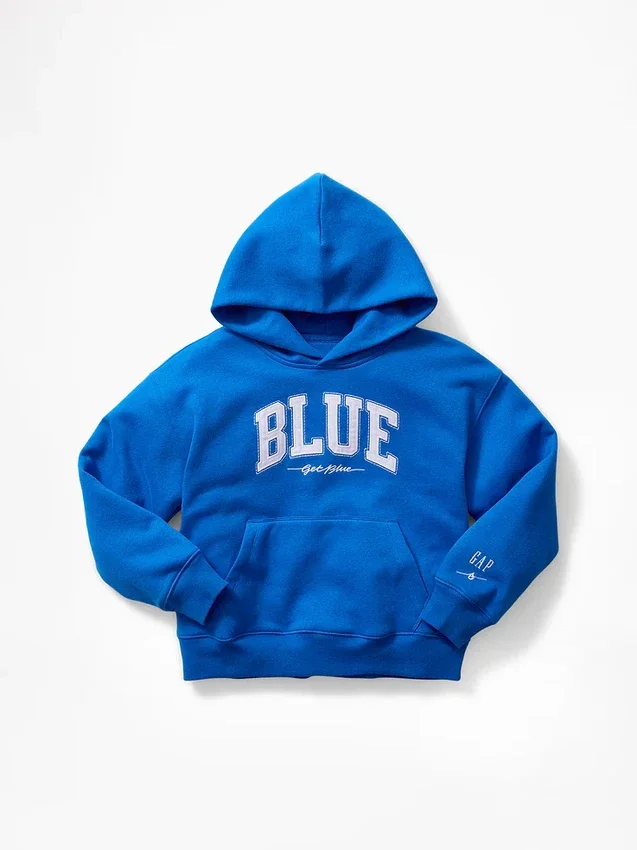 Holen Sie sich den blauen „Kids Vintagesoft Relaxed“ Hoodie
