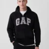 Hoodie mit Reißverschluss und „Vintagesoft Arch Logo“ für Erwachsene