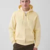 Hoodie mit Reißverschluss und „Vintagesoft Arch Logo“ für Erwachsene