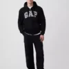 Hoodie mit Reißverschluss und „Vintagesoft Arch Logo“ für Erwachsene