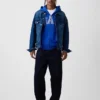Hoodie mit Reißverschluss und „Vintagesoft Arch Logo“ für Erwachsene