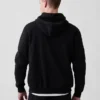 Hoodie mit Reißverschluss und „Vintagesoft Arch Logo“ für Erwachsene