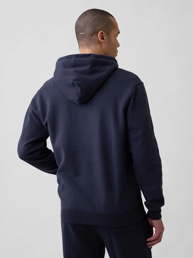 Hoodie mit Reißverschluss und „Vintagesoft Arch Logo“ für Erwachsene