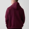 Hoodie mit Reißverschluss und „Vintagesoft Arch Logo“ für Erwachsene