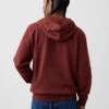 Hoodie mit Reißverschluss und „Vintagesoft Arch Logo“ für Erwachsene