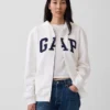 Hoodie mit Reißverschluss und „Vintagesoft Arch Logo“ für Erwachsene