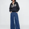 Hoodie mit Reißverschluss und „Vintagesoft Arch Logo“ für Erwachsene