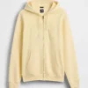 Hoodie mit Reißverschluss und „Vintagesoft Arch Logo“ für Erwachsene