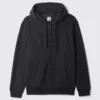 Hoodie mit Reißverschluss und „Vintagesoft Arch Logo“ für Erwachsene