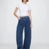 Horseshoe-Jeans mit hoher Leibhöhe
