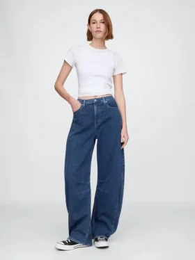 Horseshoe-Jeans mit hoher Leibhöhe