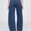 Horseshoe-Jeans mit hoher Leibhöhe