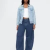 Horseshoe-Jeans mit hoher Leibhöhe