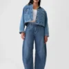 Horseshoe-Jeans mit hoher Leibhöhe