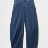 Horseshoe-Jeans mit hoher Leibhöhe