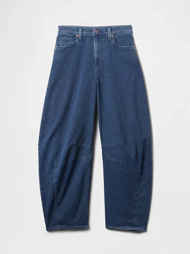Horseshoe-Jeans mit hoher Leibhöhe