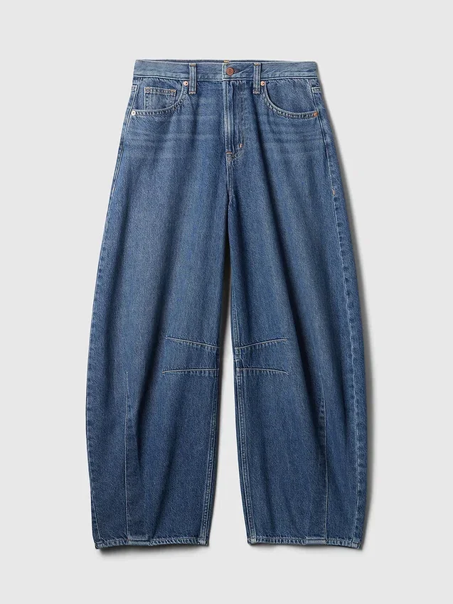 Horseshoe-Jeans mit hoher Leibhöhe
