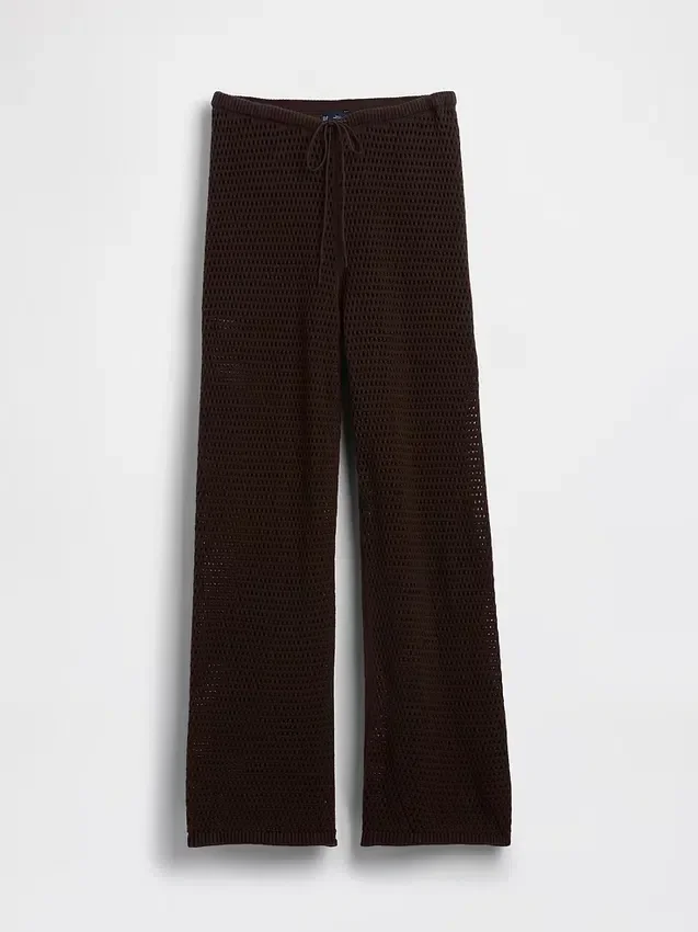 Hose aus 100 % Baumwolle, gehäkelt