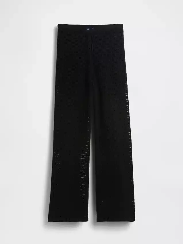 Hose aus 100 % Baumwolle, gehäkelt