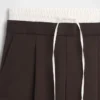 Hose mit mittlerer Leibhöhe und doppeltem Bund
