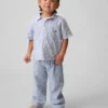 Hosen zum Hineinschlüpfen aus Leinen-Baumwolle für Baby & Kleinkind