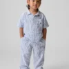 Hosen zum Hineinschlüpfen aus Leinen-Baumwolle für Baby & Kleinkind