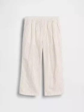 Hosen zum Hineinschlüpfen aus Leinen-Baumwolle für Baby & Kleinkind