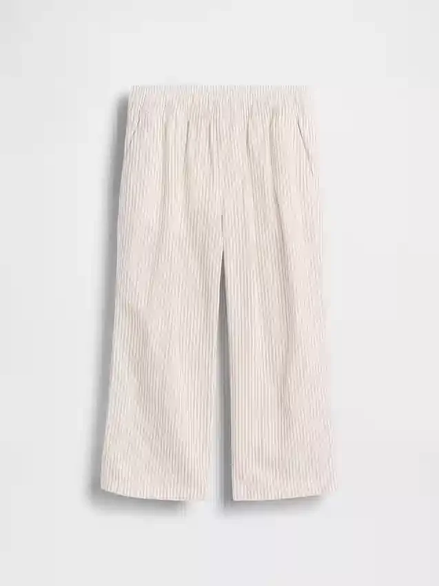 Hosen zum Hineinschlüpfen aus Leinen-Baumwolle für Baby & Kleinkind