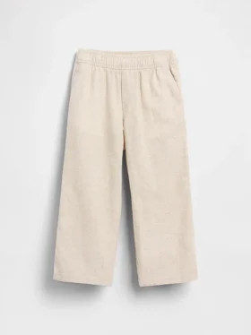 Hosen zum Hineinschlüpfen aus Leinen-Baumwolle für Baby & Kleinkind