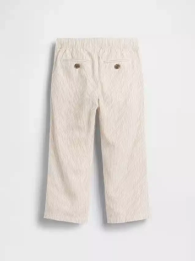 Hosen zum Hineinschlüpfen aus Leinen-Baumwolle für Baby & Kleinkind