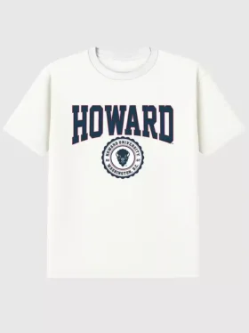 Howard University Collegiate Seal – T-Shirt mit dunklem Aufdruck