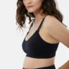 Ingrid and Isabel Basics Nahtloser 2-in-1-Still- und Abpumph-BH für Umstandsmode, 2er-Pack