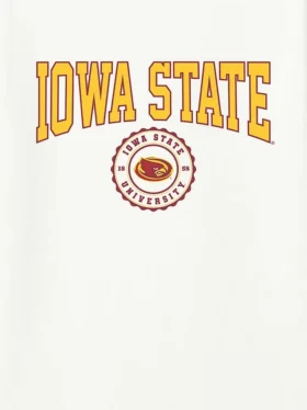 Iowa State University – T-Shirt mit dunklem Grafikdruck des Universitätssiegels