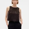 Jacquard-Crop-Tanktop