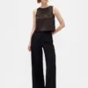 Jacquard-Crop-Tanktop