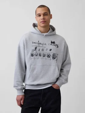 Jean-Michel Basquiat – Schwerer Hoodie