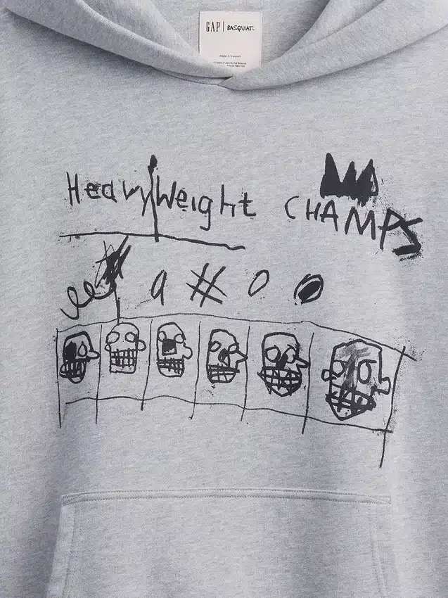 Jean-Michel Basquiat – Schwerer Hoodie