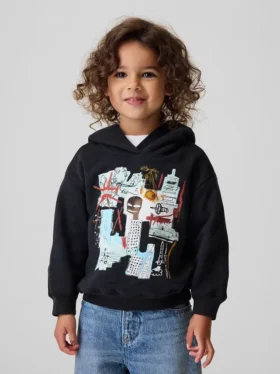 Jean-Michel Basquiat Vintagesoft-Hoodie für Kleinkinder