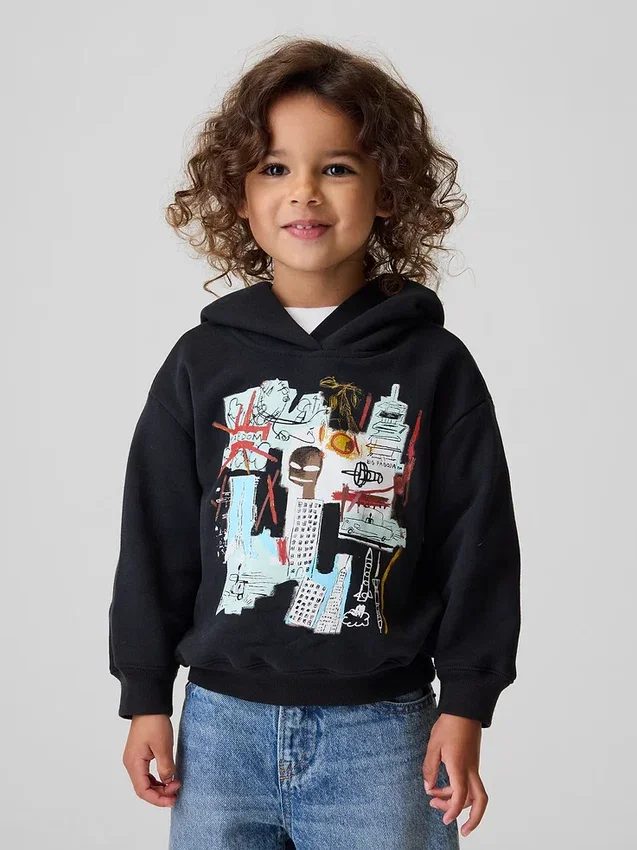 Jean-Michel Basquiat Vintagesoft-Hoodie für Kleinkinder
